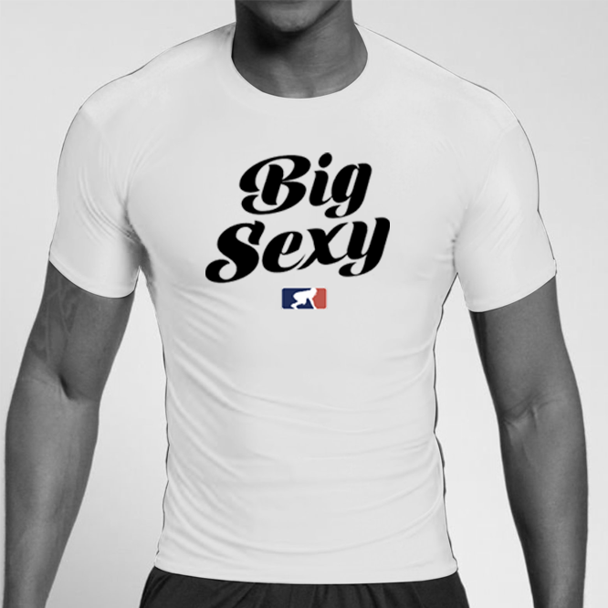 BIG SEXY (Black) - Compression Top