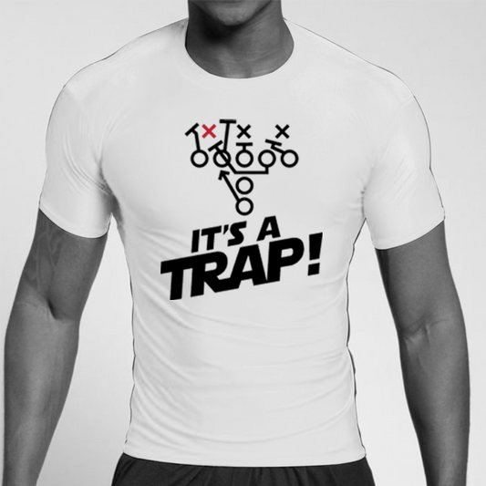 ITS A TRAP! (Black) - Compression Top