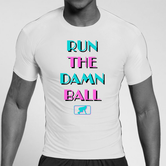 RUN THE DAMN BALL (Vice) - Trench Vice Compression Top