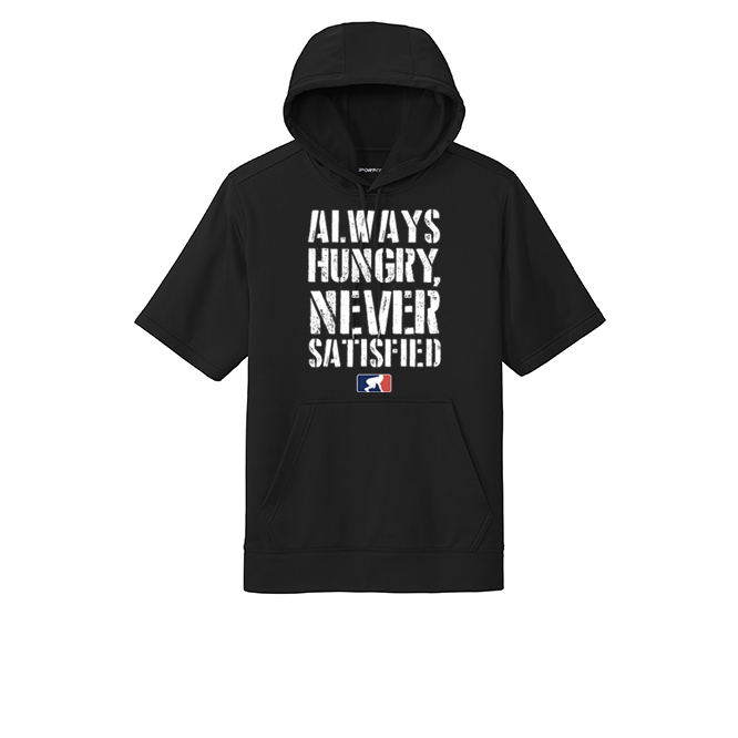 ALWAYS HUNGRY - Short Sleeve Hoodie