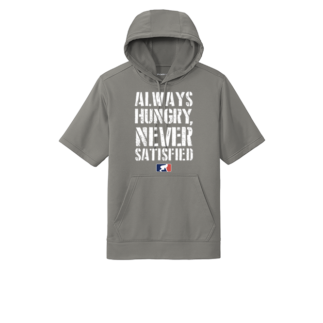 ALWAYS HUNGRY - Short Sleeve Hoodie