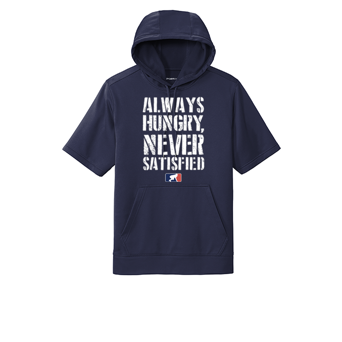 ALWAYS HUNGRY - Short Sleeve Hoodie