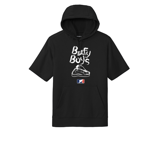 BEEFY BOYS - Short Sleeve Hoodie