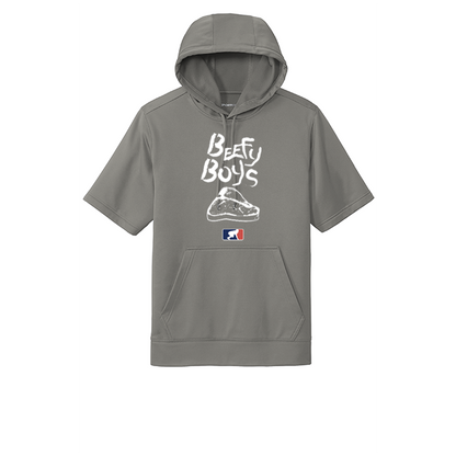 BEEFY BOYS - Short Sleeve Hoodie