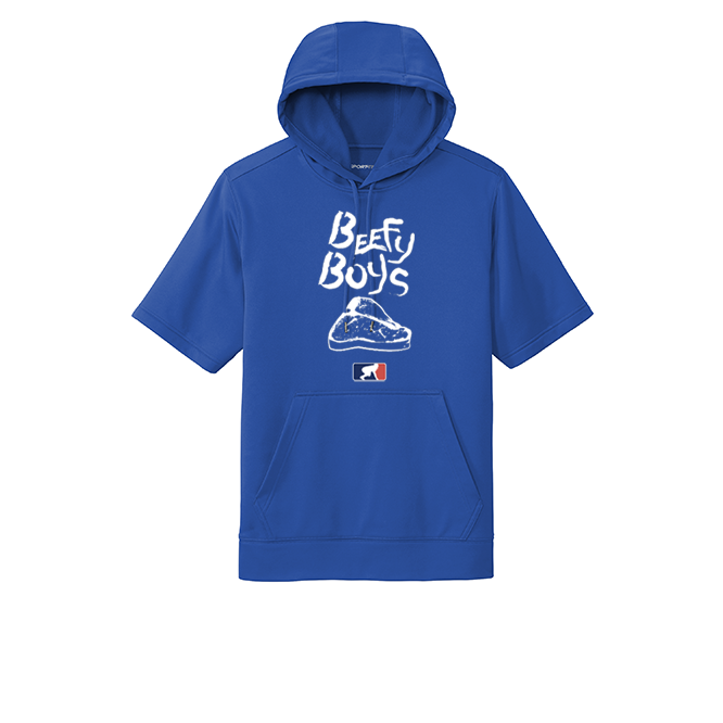 BEEFY BOYS - Short Sleeve Hoodie