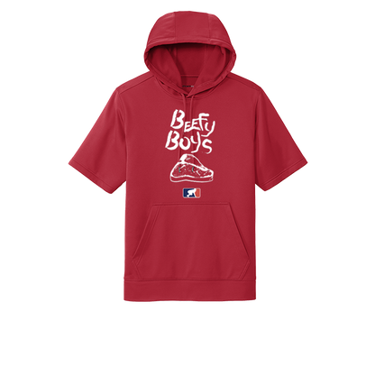 BEEFY BOYS - Short Sleeve Hoodie