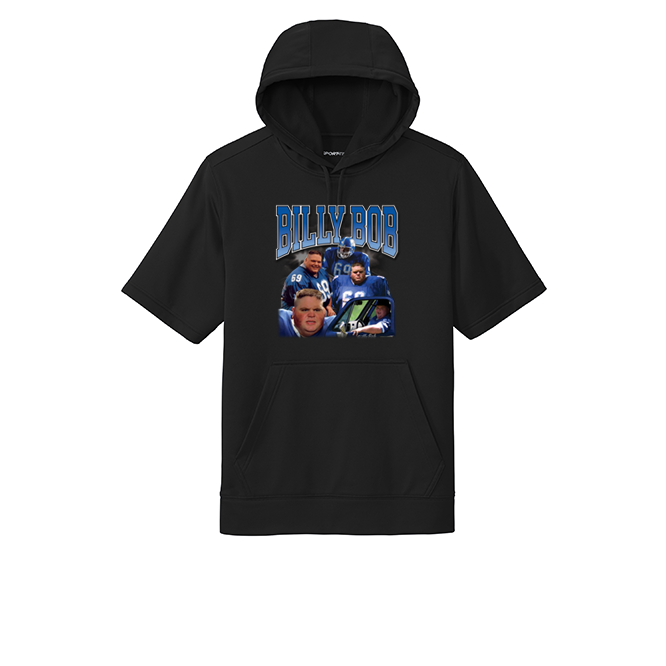 BILLY BOB - Short Sleeve Hoodie