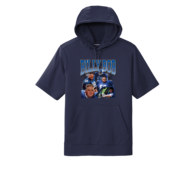 BILLY BOB - Short Sleeve Hoodie