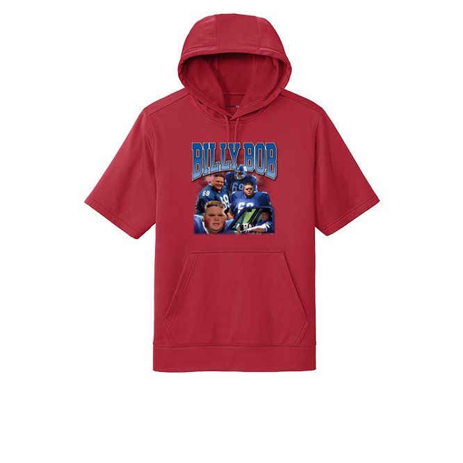 BILLY BOB - Short Sleeve Hoodie