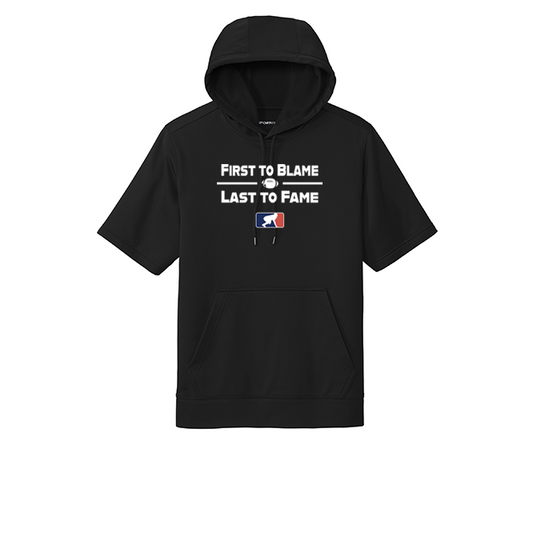 FIRST TO BLAME - Short Sleeve Hoodie