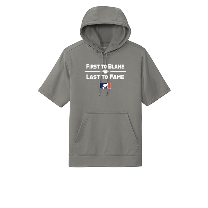 FIRST TO BLAME - Short Sleeve Hoodie