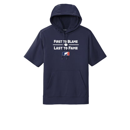 FIRST TO BLAME - Short Sleeve Hoodie