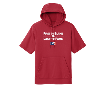 FIRST TO BLAME - Short Sleeve Hoodie