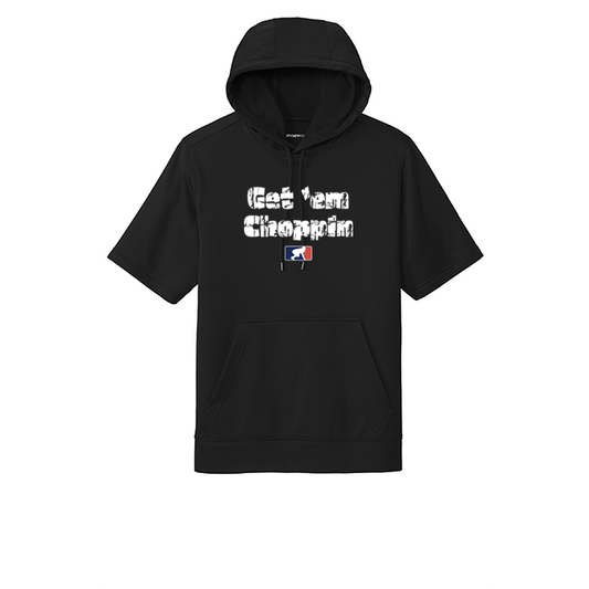 GET EM CHOPPIN - Short Sleeve Hoodie