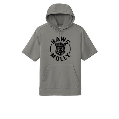 HAWG MOLLY (Black) - Short Sleeve Hoodie