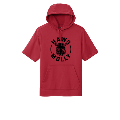 HAWG MOLLY (Black) - Short Sleeve Hoodie