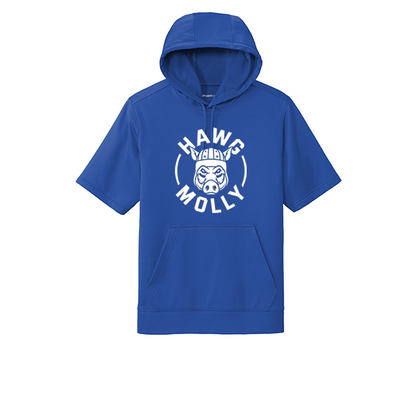 HAWG MOLLY (White) - Short Sleeve Hoodie