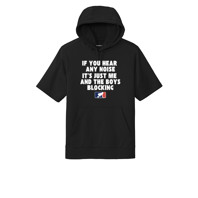 ITS JUST ME AND THE BOYS - Short Sleeve Hoodie