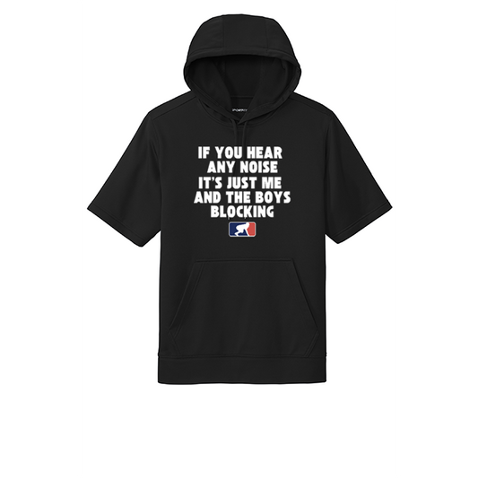ITS JUST ME AND THE BOYS - Short Sleeve Hoodie