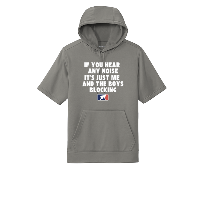 ITS JUST ME AND THE BOYS - Short Sleeve Hoodie