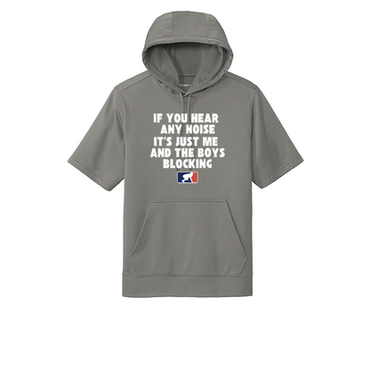 ITS JUST ME AND THE BOYS - Short Sleeve Hoodie