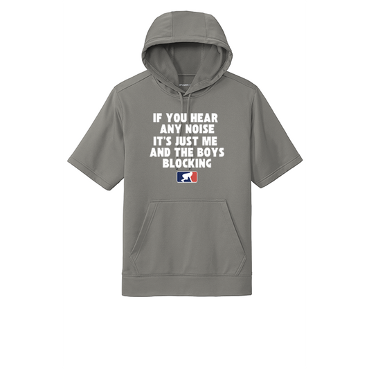 ITS JUST ME AND THE BOYS - Short Sleeve Hoodie