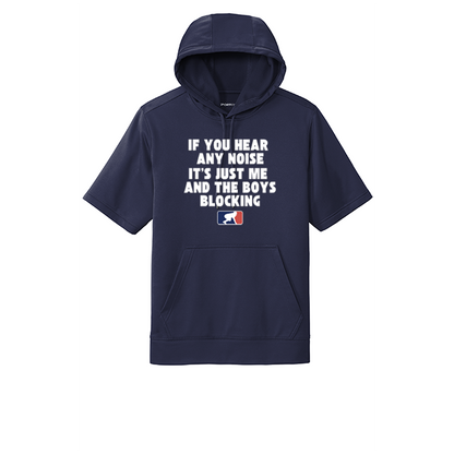 ITS JUST ME AND THE BOYS - Short Sleeve Hoodie