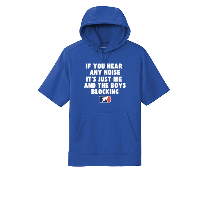 ITS JUST ME AND THE BOYS - Short Sleeve Hoodie