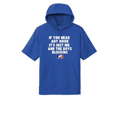 ITS JUST ME AND THE BOYS - Short Sleeve Hoodie