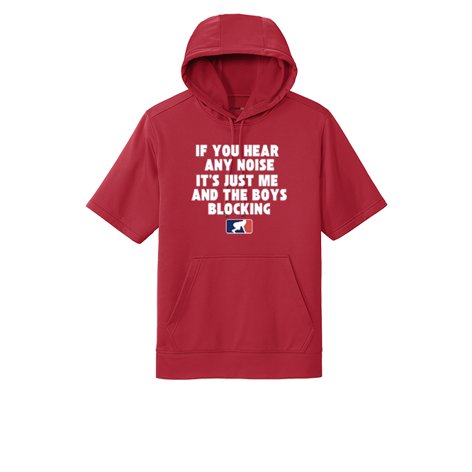 ITS JUST ME AND THE BOYS - Short Sleeve Hoodie