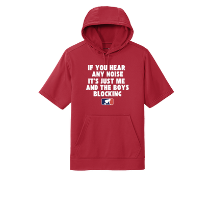 ITS JUST ME AND THE BOYS - Short Sleeve Hoodie