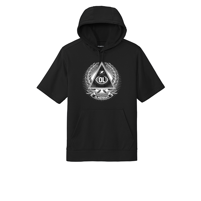 OLINEMINATI - Short Sleeve Hoodie