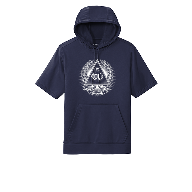 OLINEMINATI - Short Sleeve Hoodie