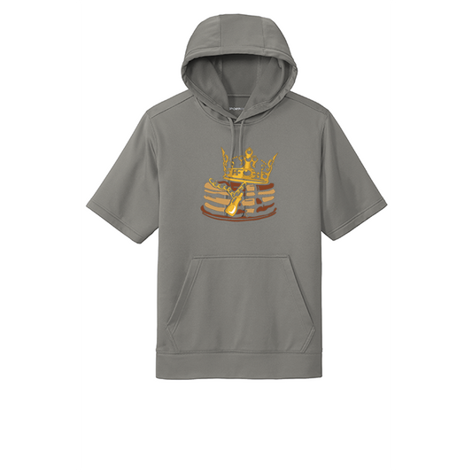 PANCAKE KING - Short Sleeve Hoodie