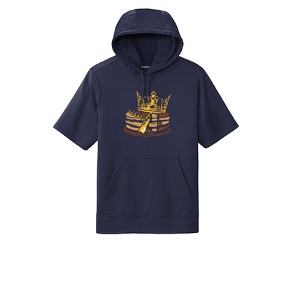PANCAKE KING - Short Sleeve Hoodie