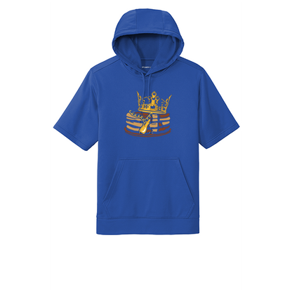 PANCAKE KING - Short Sleeve Hoodie