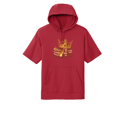 PANCAKE KING - Short Sleeve Hoodie
