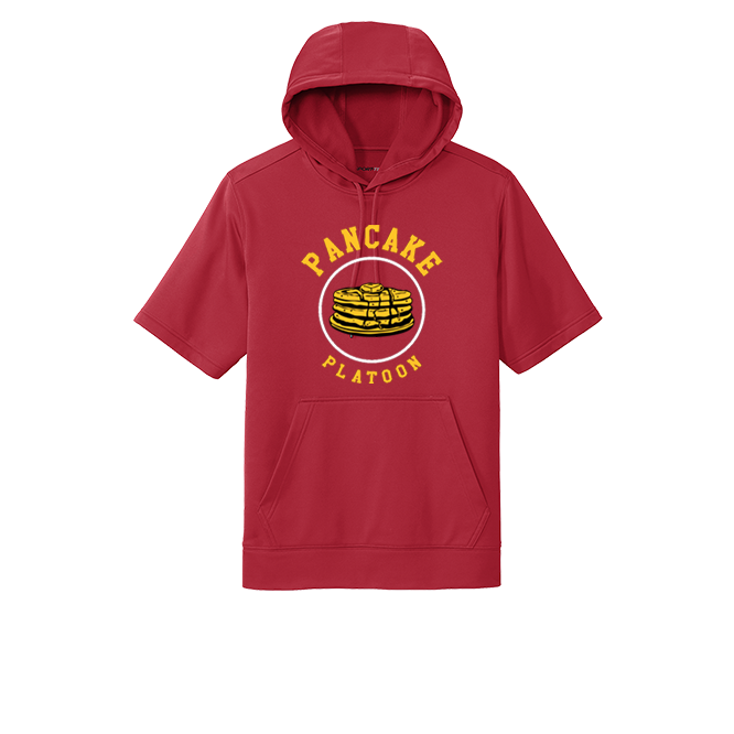 PANCAKE PLATOON - Short Sleeve Hoodie
