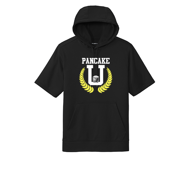 PANCAKE U - Short Sleeve Hoodie