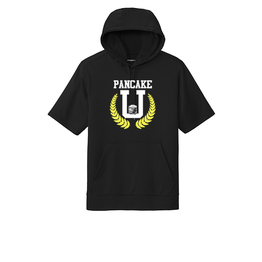 PANCAKE U - Short Sleeve Hoodie