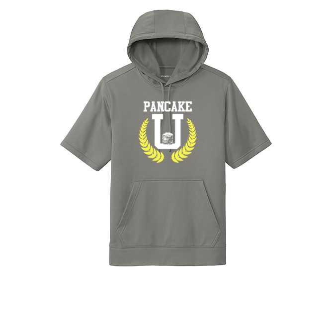 PANCAKE U - Short Sleeve Hoodie