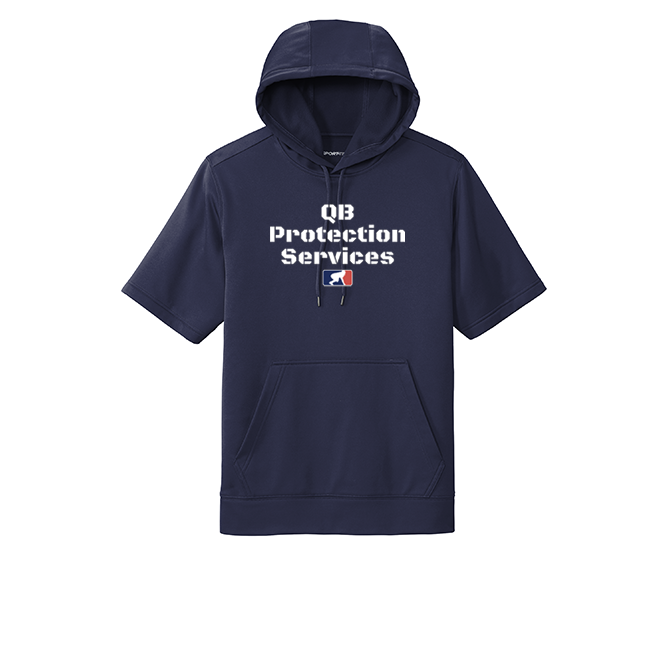 QB PROTECTION SERVICES - Short Sleeve Hoodie