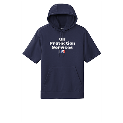 QB PROTECTION SERVICES - Short Sleeve Hoodie