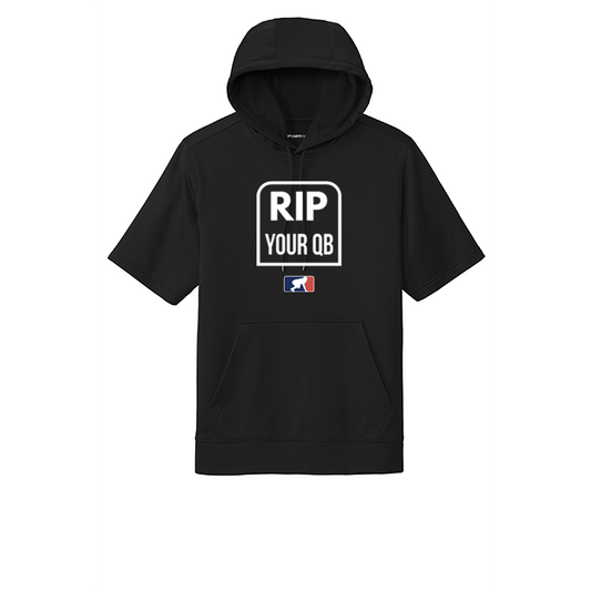 RIP YOUR QB - Short Sleeve Hoodie