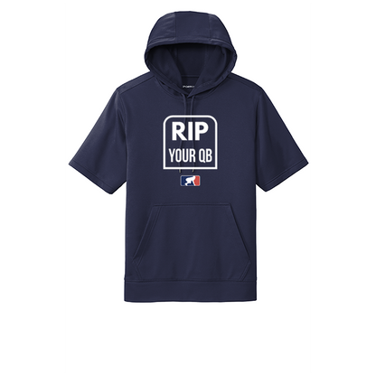 RIP YOUR QB - Short Sleeve Hoodie