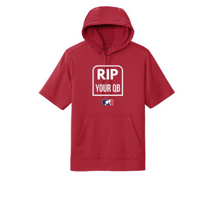 RIP YOUR QB - Short Sleeve Hoodie