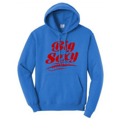 BIG SEXY (A) (Red) - Heavyweight Hoodie