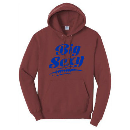 BIG SEXY (A) (Royal) - Heavyweight Hoodie