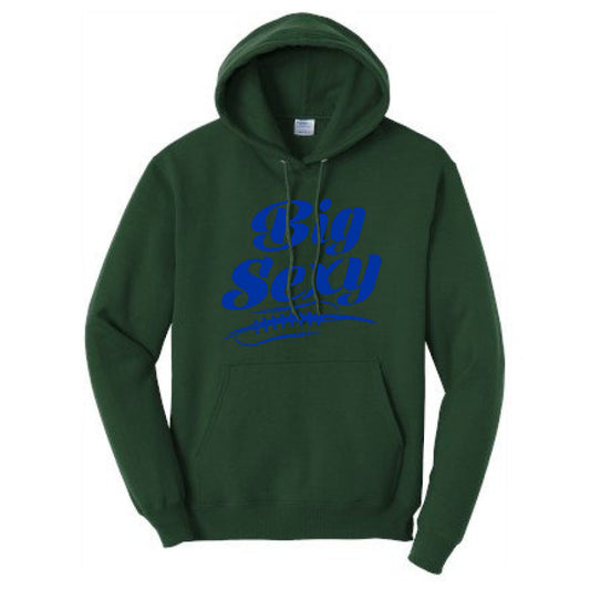 BIG SEXY (A) (Royal) - Tall Hoodie