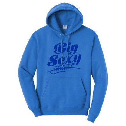 BIG SEXY (A) (Royal) - Heavyweight Hoodie